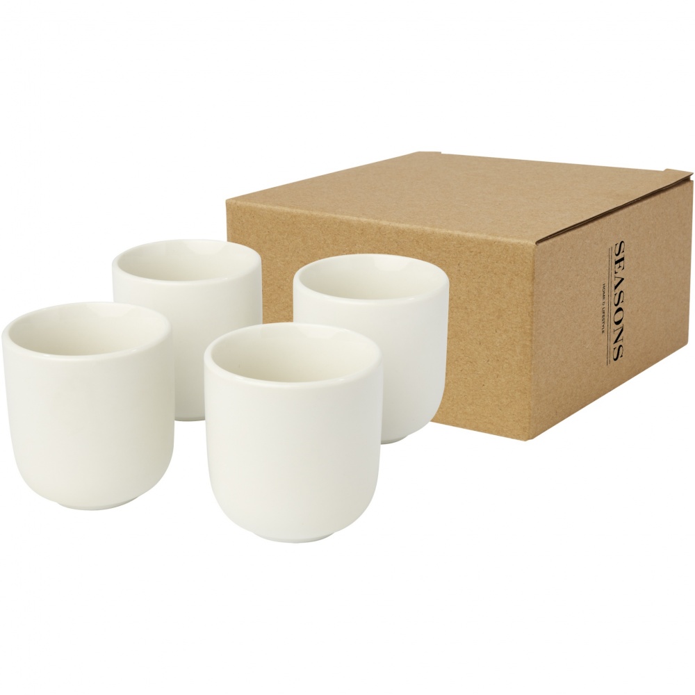 Logo trade promotional giveaways image of: Male 4-piece 90 ml espresso cup