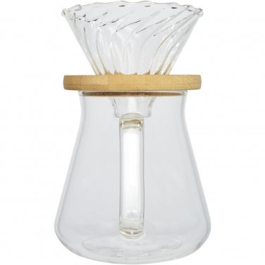 Logotrade promotional giveaway picture of: Geis 500 ml glass coffee maker