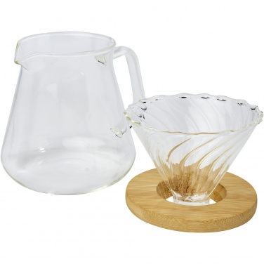 Logo trade promotional merchandise picture of: Geis 500 ml glass coffee maker