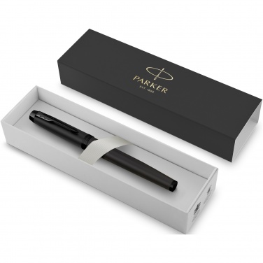 Logo trade corporate gifts picture of: Parker IM achromatic rollerball pen