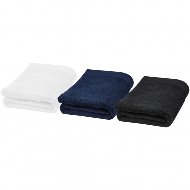 Logo trade business gift photo of: Riley 550 g/m² cotton towel 100x180 cm