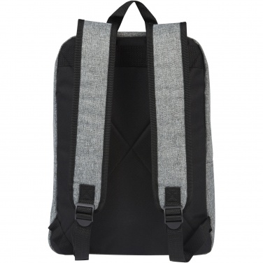 Logo trade promotional merchandise photo of: Reclaim 15" GRS recycled two-tone laptop backpack 14L