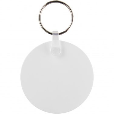 Logotrade promotional merchandise photo of: Tait circle-shaped recycled keychain