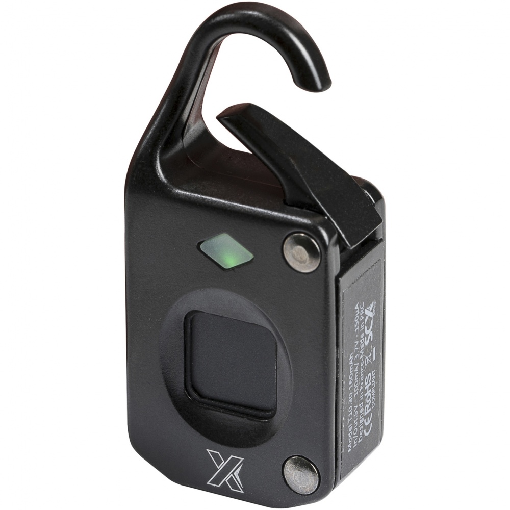 Logotrade promotional merchandise image of: SCX.design T10 fingerprint padlock