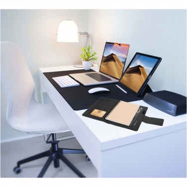 Logo trade promotional merchandise photo of: SCX.design O16 A5 light-up notebook power bank