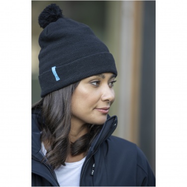 Logo trade corporate gift photo of: Olivine GRS recycled beanie