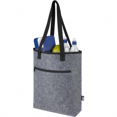 Logo trade promotional items image of: Felta GRS recycled felt cooler tote bag 12L