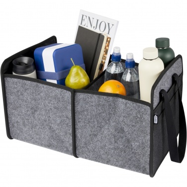Logotrade promotional giveaway image of: Felta GRS recycled felt foldable car organiser