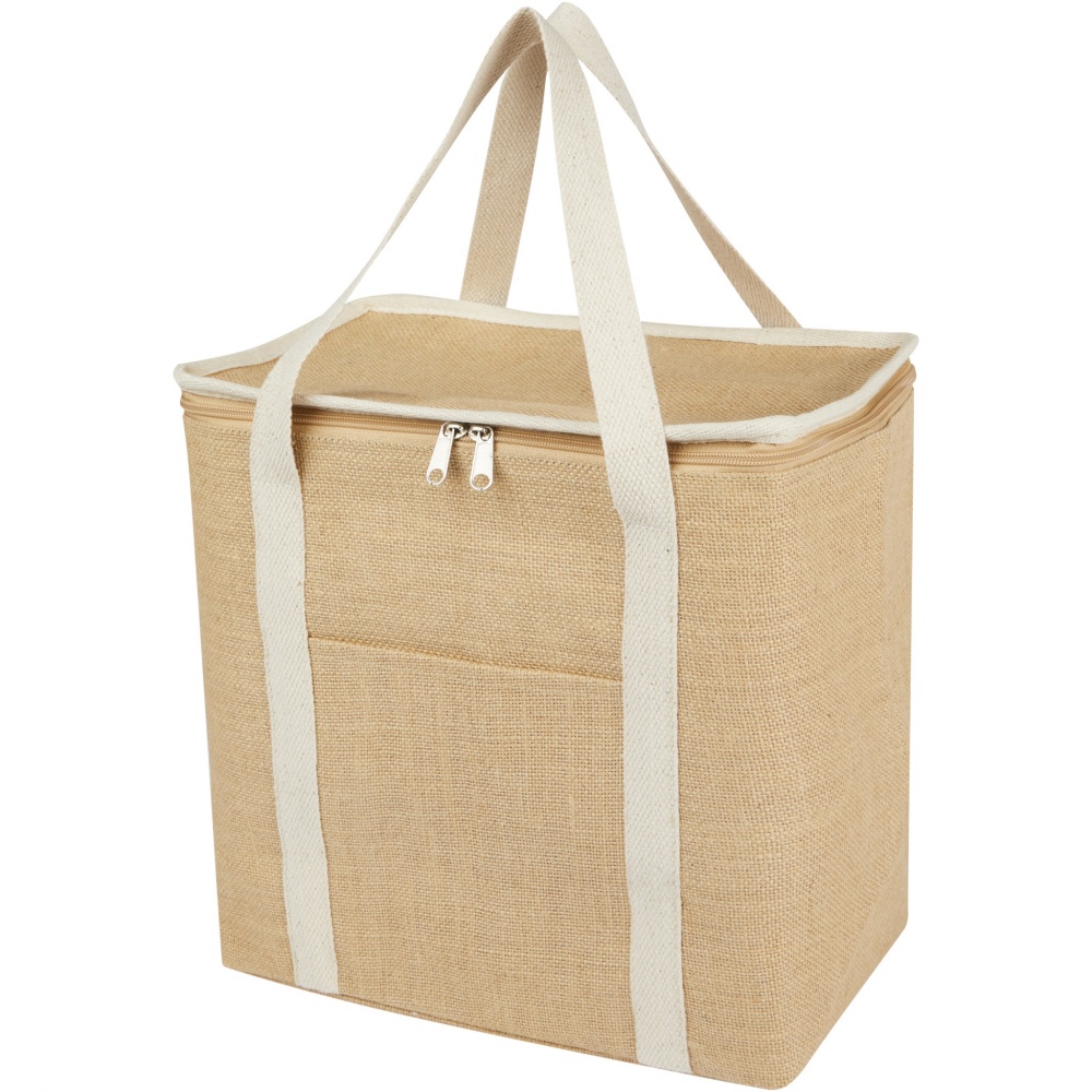 Logotrade business gift image of: Juta 300 g/m² jute cooler bag 19L