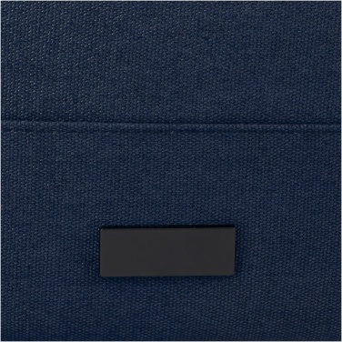 Logo trade promotional gifts picture of: Joey 15” GRS recycled canvas rolltop laptop backpack 15L