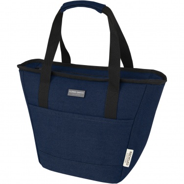 Logo trade promotional giveaway photo of: Joey 9-can GRS recycled canvas lunch cooler bag 6L
