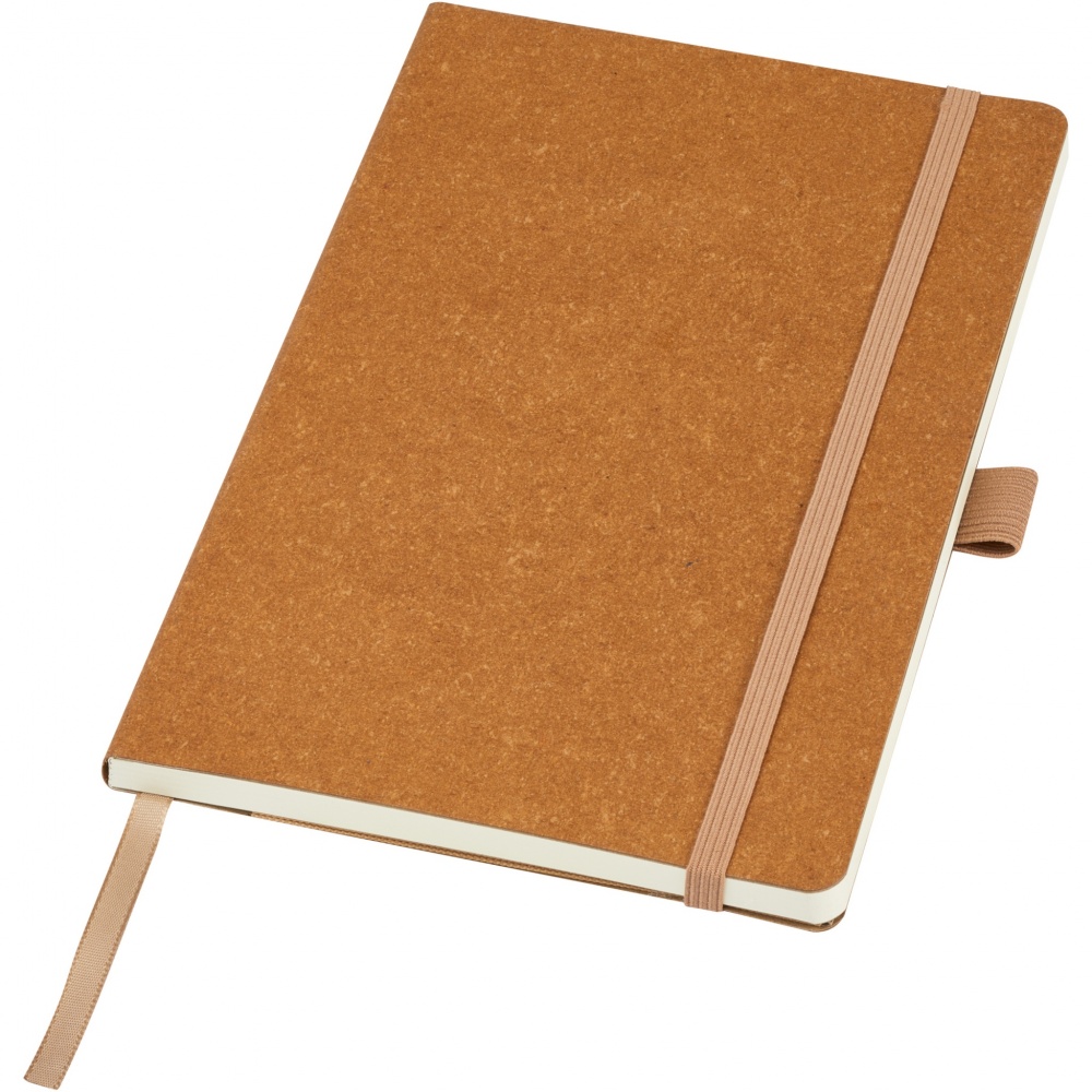 Logotrade promotional giveaway picture of: Kilau recycled leather notebook 