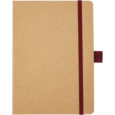 Logo trade promotional giveaways image of: Berk recycled paper notebook
