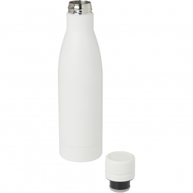 Logo trade advertising products image of: Vasa 500 ml RCS certified recycled stainless steel copper vacuum insulated bottle