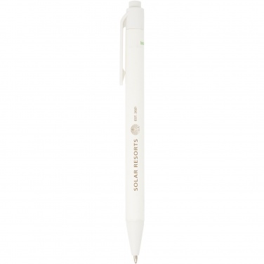 Logotrade promotional giveaway image of: Chartik monochromatic recycled paper ballpoint pen with matte finish