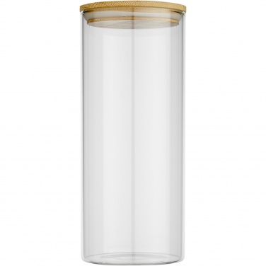 Logo trade promotional giveaways image of: Boley 940 ml glass food container
