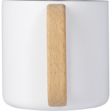 Logo trade promotional giveaways image of: Bjorn 360 ml RCS certified recycled stainless steel mug with copper vacuum insulation