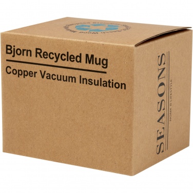Logotrade business gifts photo of: Bjorn 360 ml RCS certified recycled stainless steel mug with copper vacuum insulation