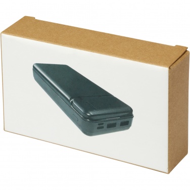 Logo trade corporate gifts picture of: Loop 20.000 mAh recycled plastic power bank 