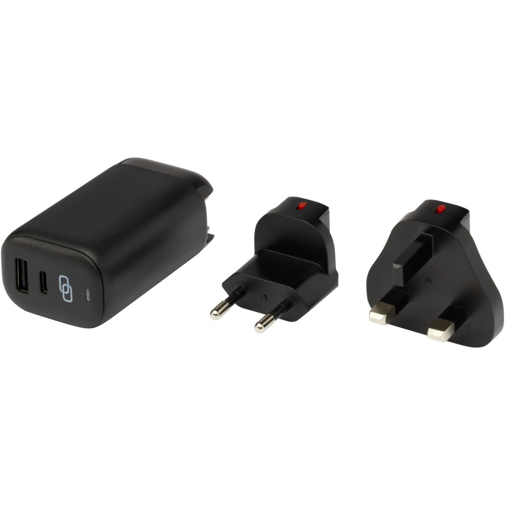Logotrade promotional product image of: ADAPT 25W recycled plastic PD travel charger