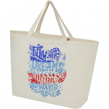 Logotrade advertising product image of: Cannes 200 g/m2 recycled shopper tote bag 10L