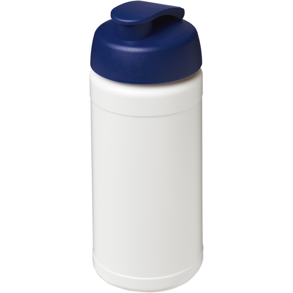 Logotrade promotional merchandise picture of: Baseline 500 ml recycled sport bottle with flip lid