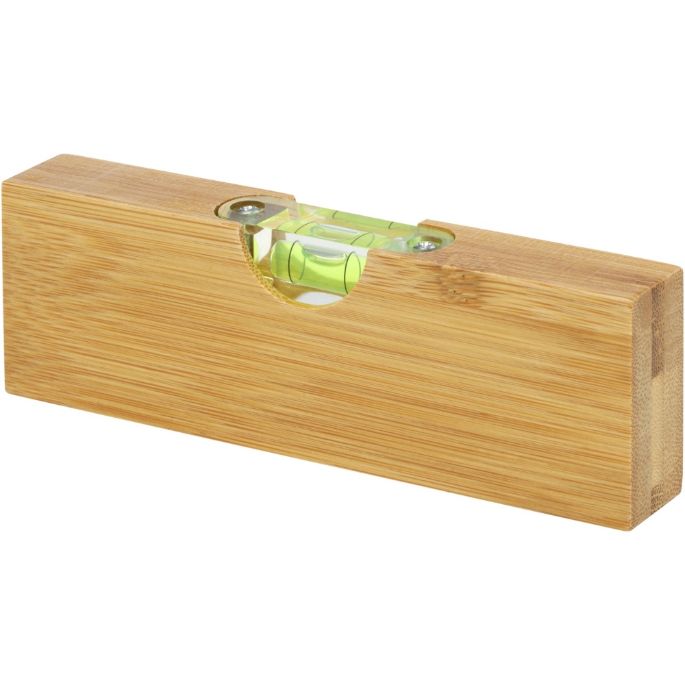 Logotrade corporate gift picture of: Flush bamboo spirit level with bottle opener