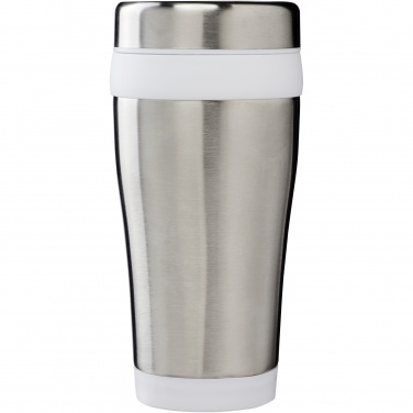 Logo trade advertising product photo of: Elwood 410 ml stainless steel insulated tumbler