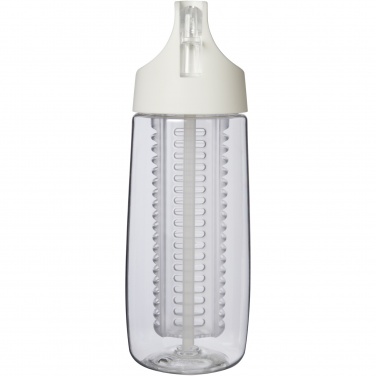 Logo trade promotional giveaways picture of: HydroFruit 700 ml recycled plastic sport bottle with flip lid and infuser