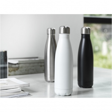 Logotrade promotional giveaway image of: Cove 500 ml RCS certified recycled stainless steel vacuum insulated bottle 