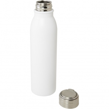 Logotrade corporate gift picture of: Harper 700 ml RCS certified stainless steel water bottle with metal loop
