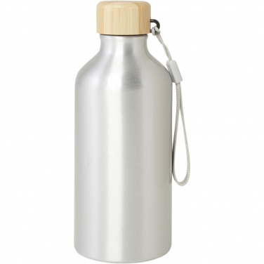 Logotrade promotional merchandise picture of: Malpeza 500 ml RCS certified recycled aluminium water bottle