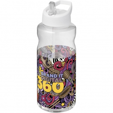 Logo trade promotional merchandise picture of: H2O Active® Big Base 1 litre spout lid sport bottle
