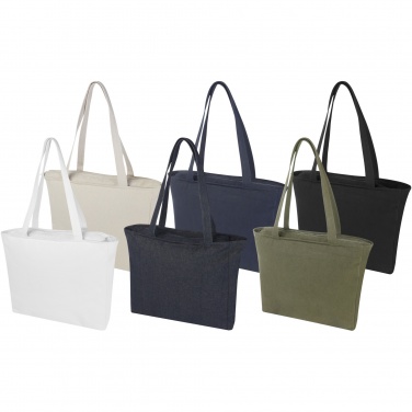 Logo trade corporate gift photo of: Weekender 500 g/m² Aware™ recycled tote bag