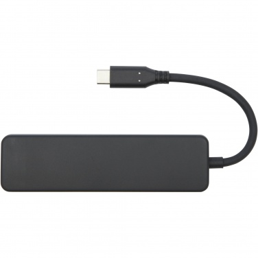 Logotrade corporate gift image of: Loop RCS recycled plastic multimedia adapter USB 2.0-3.0 with HDMI port