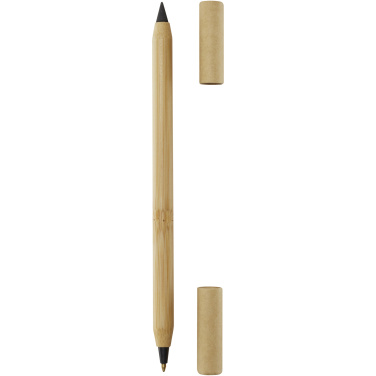 Logotrade corporate gift image of: Samambu bamboo duo pen