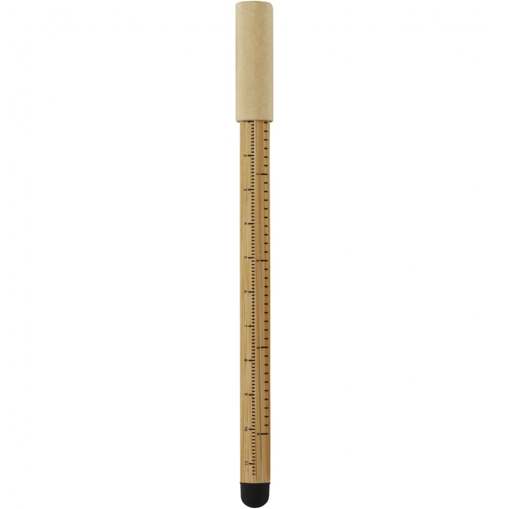 Logo trade promotional merchandise image of: Mezuri bamboo inkless pen 