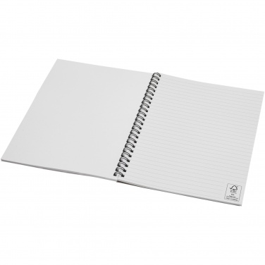 Logo trade promotional products image of: Desk-Mate® A5 colour spiral notebook