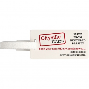 Logotrade promotional merchandise photo of: River recycled window luggage tag