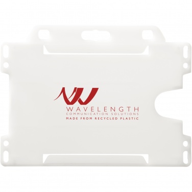 Logotrade promotional gift image of: Vega recycled plastic card holder