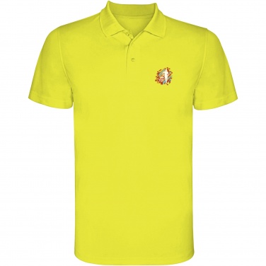 Logo trade promotional item photo of: Monzha short sleeve kids sports polo