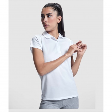 Logo trade promotional giveaways picture of: Monzha short sleeve women's sports polo