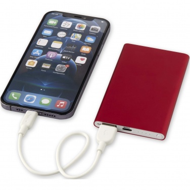 Logotrade promotional merchandise picture of: Pep 4000 mAh Type-C recycled aluminium power bank 