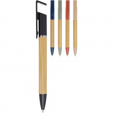 Logo trade promotional gifts picture of: Delfina phone holder pen