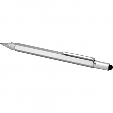Logo trade promotional gifts image of: Dora recycled aluminium multifunctional pen