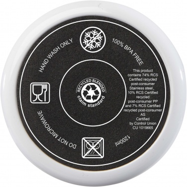 Logotrade advertising product picture of: Melbourne 1200 ml RCS certified insulated tumbler with straw