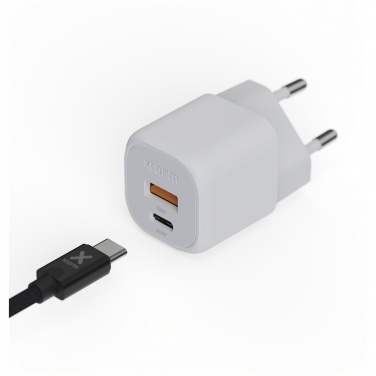 Logo trade promotional items image of: Xtorm XEC020 GaN² Ultra 20W wall charger