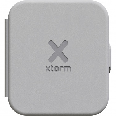 Logotrade corporate gifts photo of: Xtorm XWF21 15W foldable 2-in-1 wireless travel charger