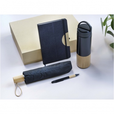 Logo trade promotional items picture of: Carmen A5 hard cover notebook and ballpoint pen gift set