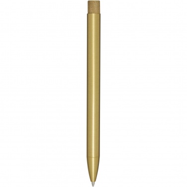 Logo trade corporate gift photo of: Beatriz recycled brass ballpoint pen